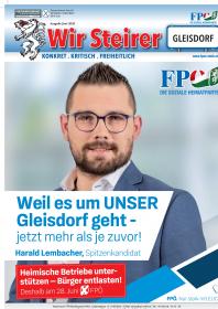 Wir Steirer Juni 2020 zur Gemeinderatswahl  28.6.2020 Seite 1
